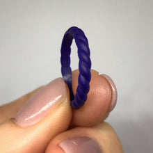 Load image into Gallery viewer, Twisted Stackable Silicone Ring-Libiti Rings
