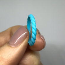 Load image into Gallery viewer, Twisted Stackable Silicone Ring-Libiti Rings