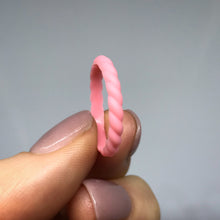 Load image into Gallery viewer, Twisted Stackable Silicone Ring-Libiti Rings