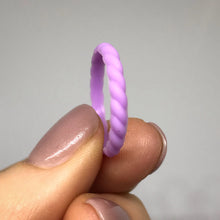 Load image into Gallery viewer, Twisted Stackable Silicone Ring-Libiti Rings
