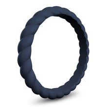 Load image into Gallery viewer, Twisted Stackable Silicone Ring-Libiti Rings