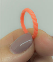 Load image into Gallery viewer, Twisted Stackable Silicone Ring