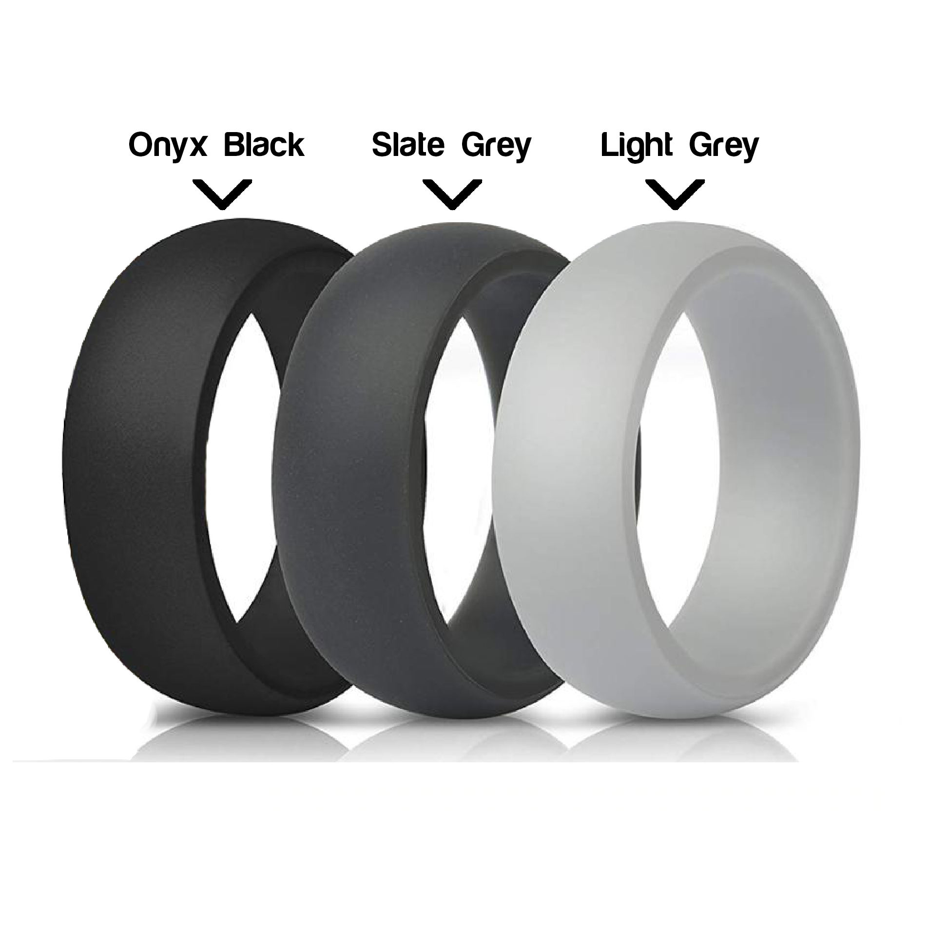 Classic 9mm Silicone Ring